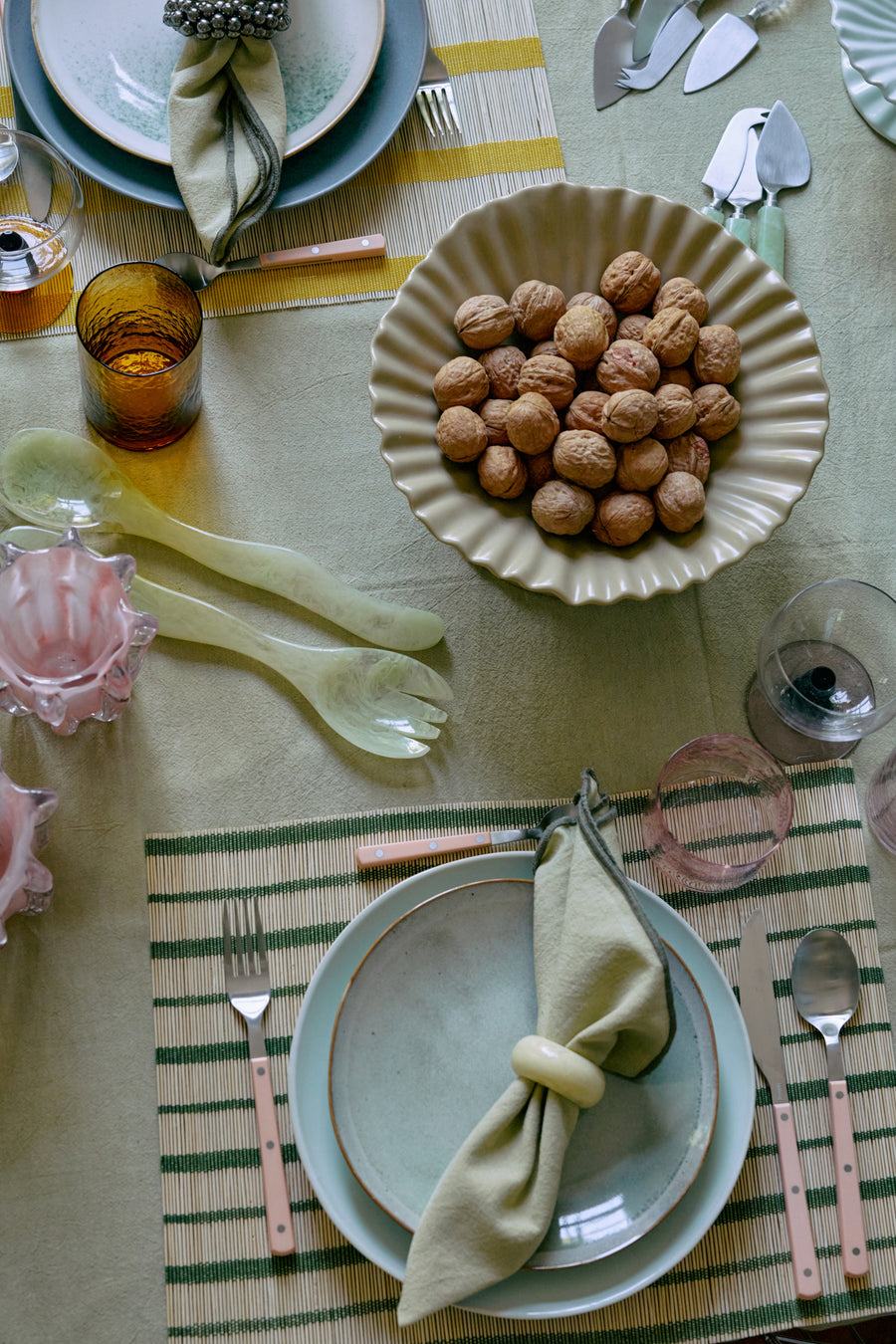 Placemat bamboe fern