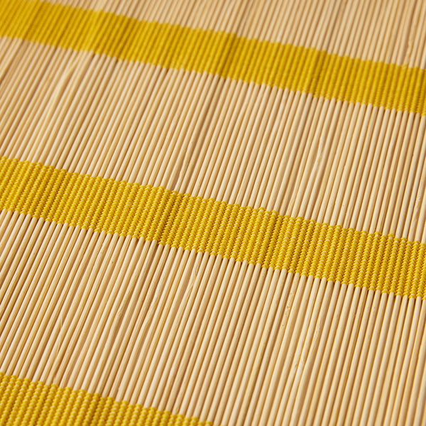 Placemat bamboe lemon
