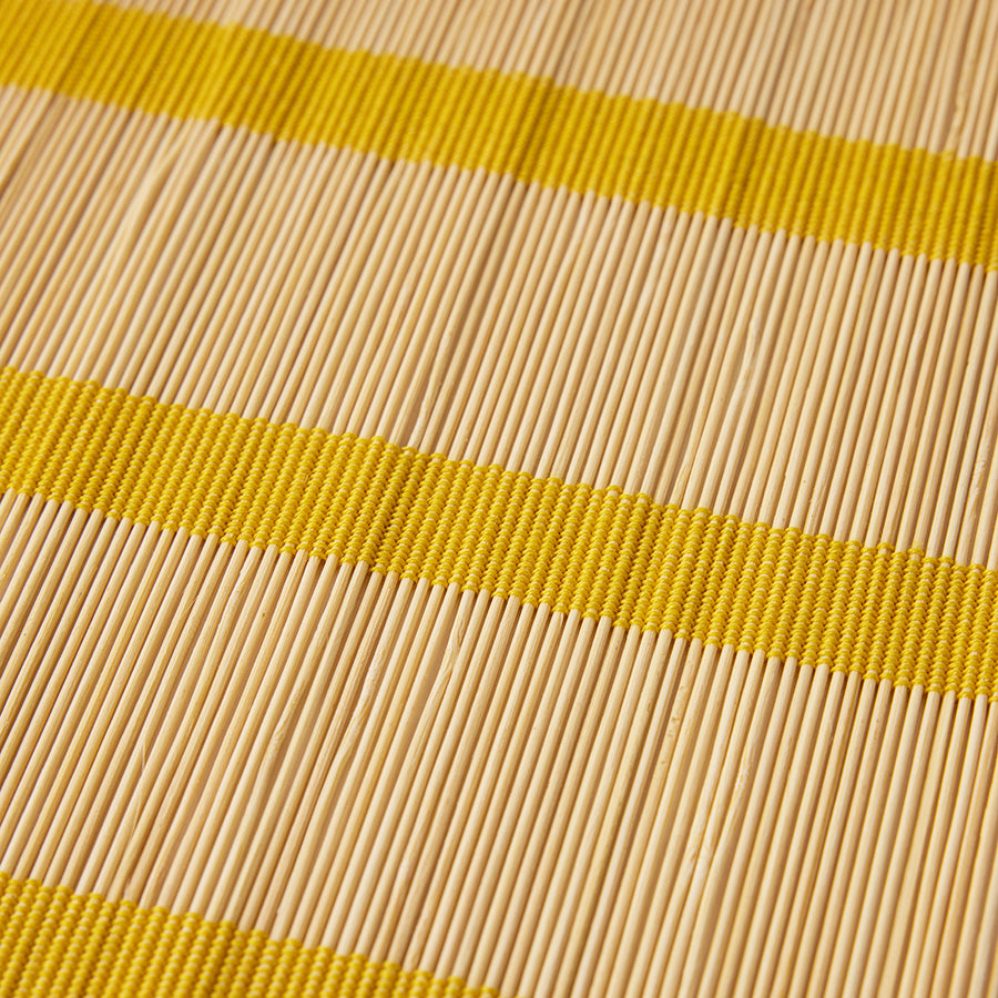 Placemat bamboe lemon