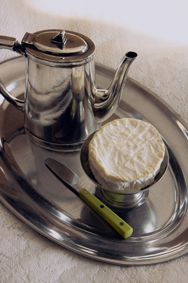 Botermes 70s bestek lemon (set van 4)
