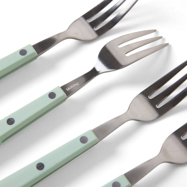Dessertvork 70s bestek mint (set van 4)