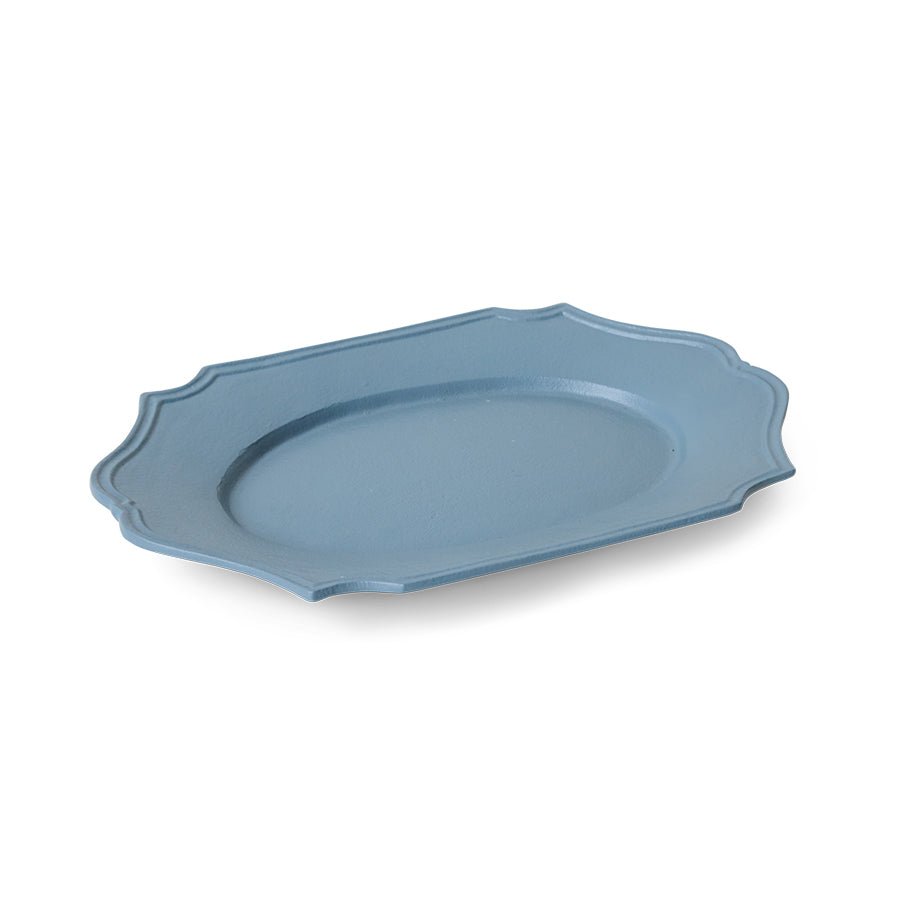 Serveerschaal New classics blauw