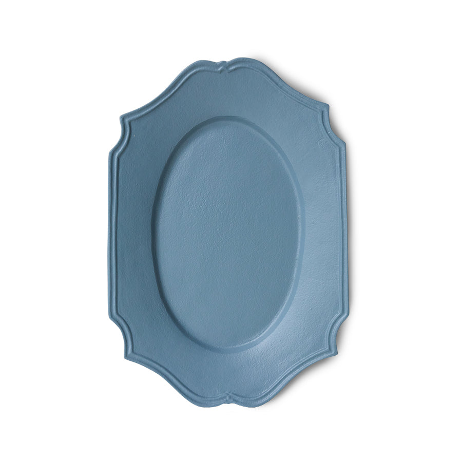 Serveerschaal New classics blauw