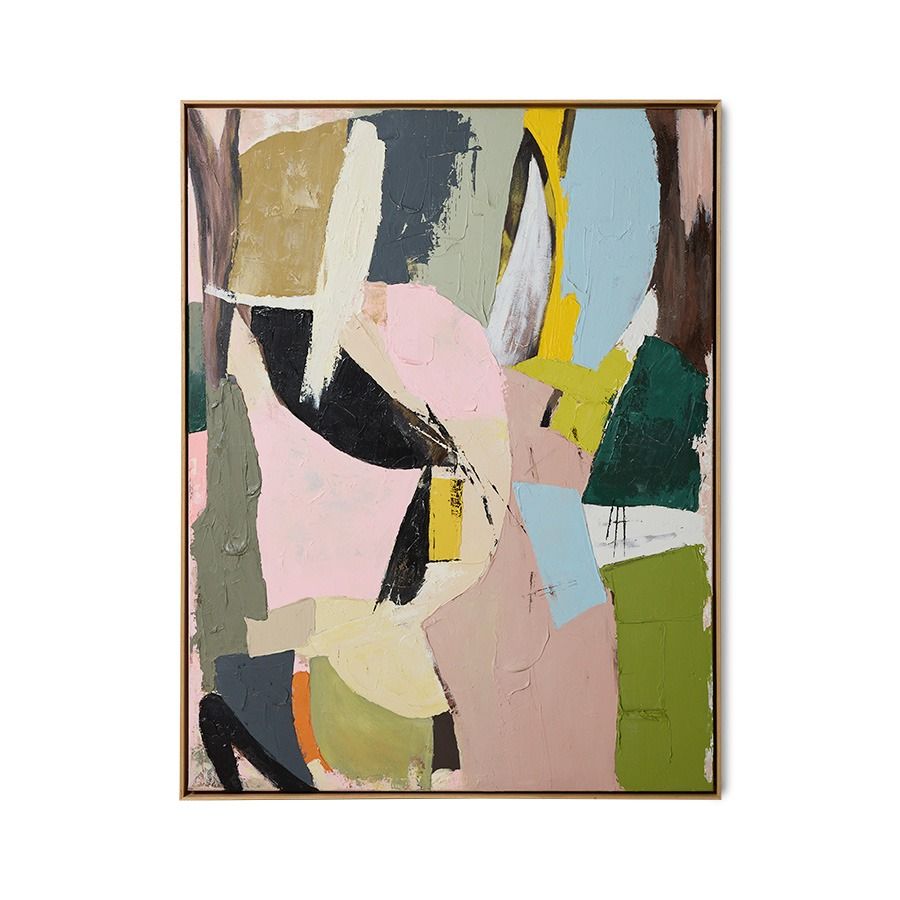 "Framed artwork, ""Colour Cult"" (103x133cm)"