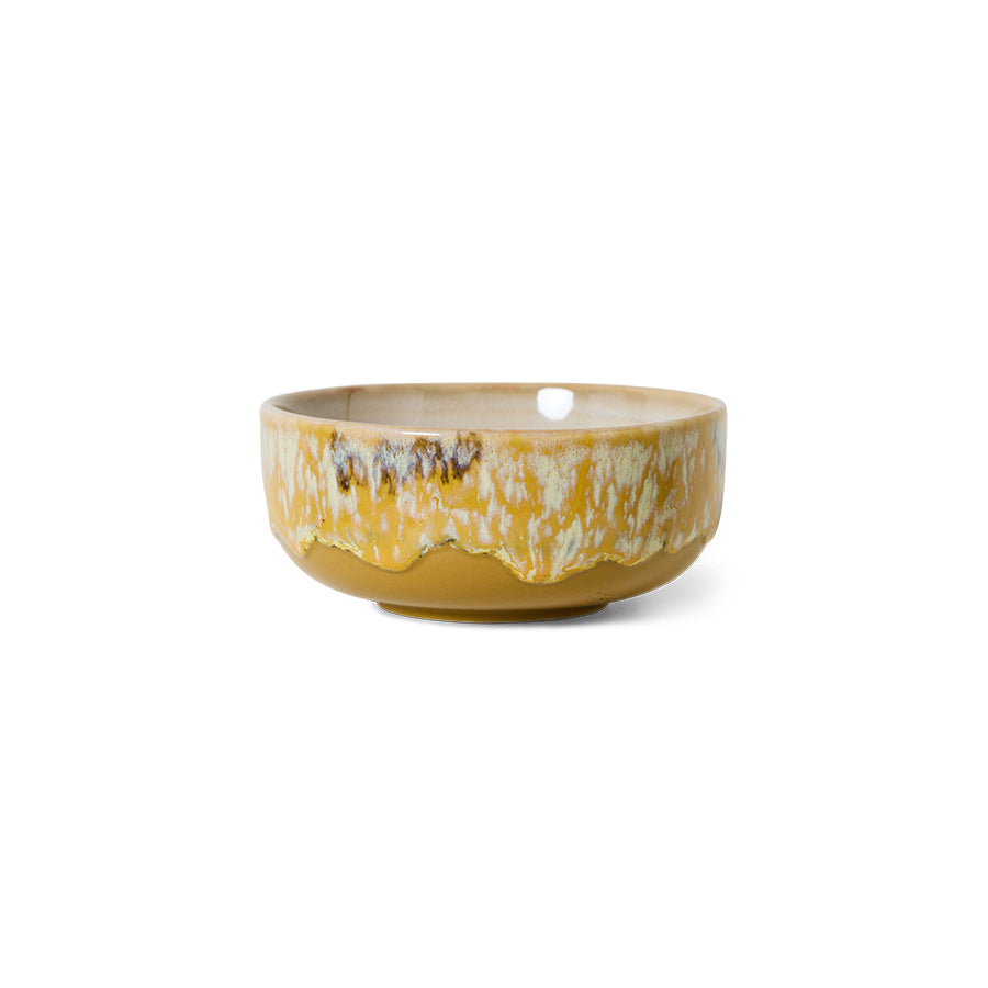 Tapasschaal 70s ceramics sunbeam