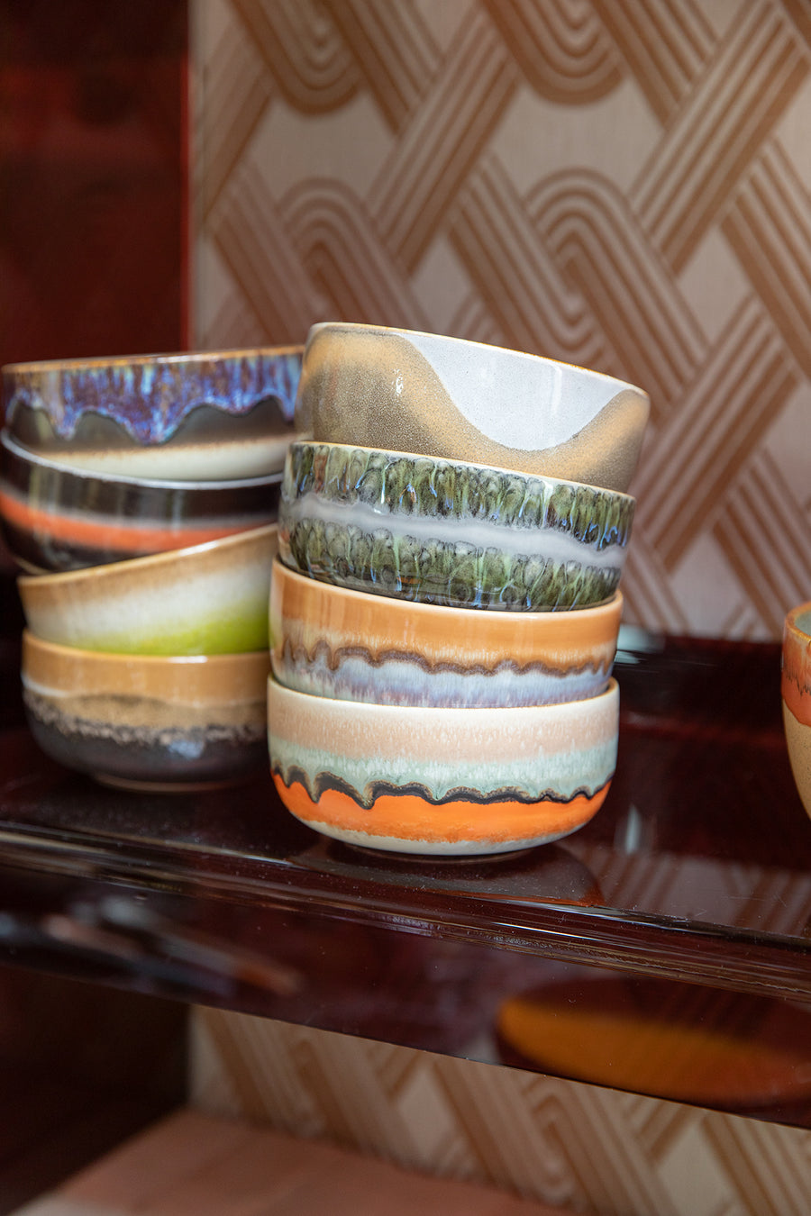 Dessertkom 70s ceramics oasis