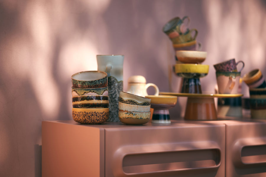 Dessertkom 70s ceramics gem