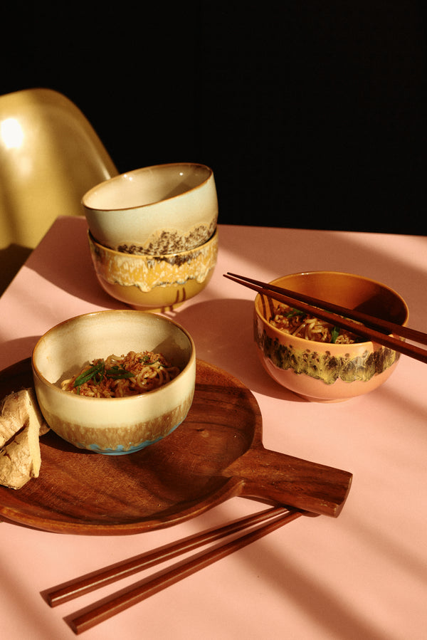 Noedelkom 70s ceramics azure