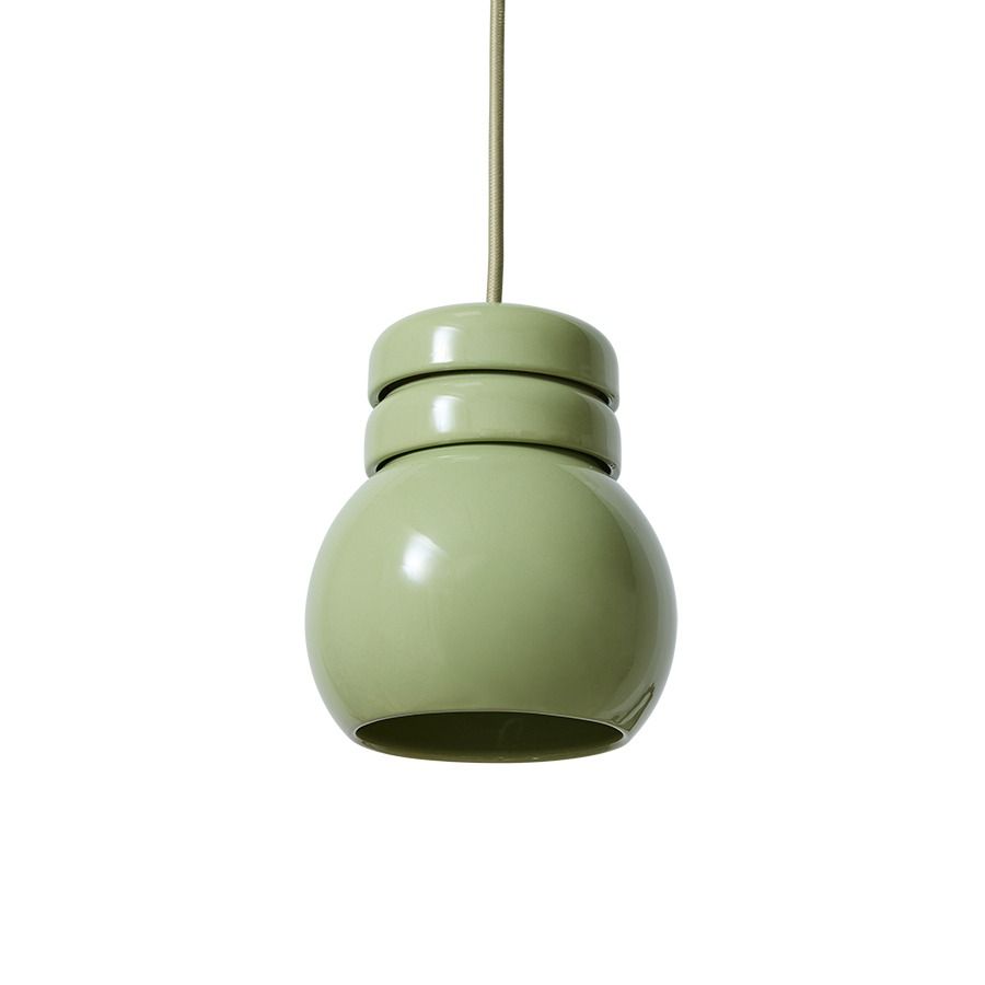 Bulb pendant lamp, pistachio