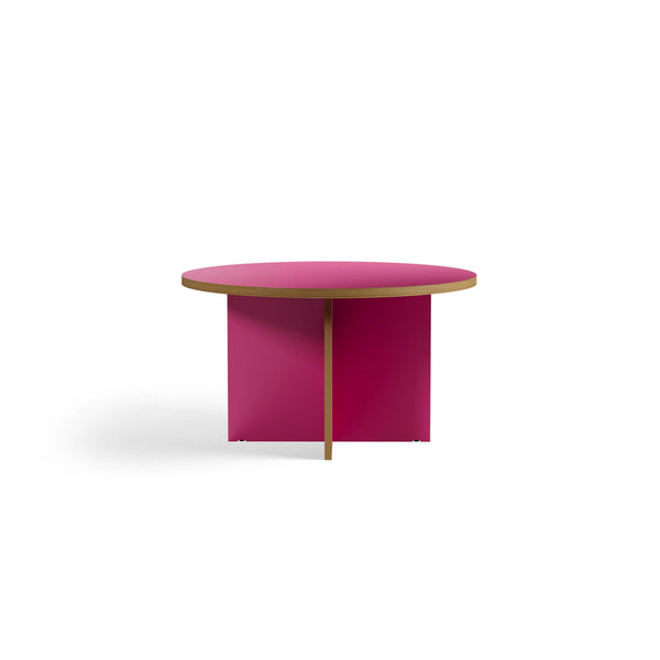 Eettafel Round raspberry