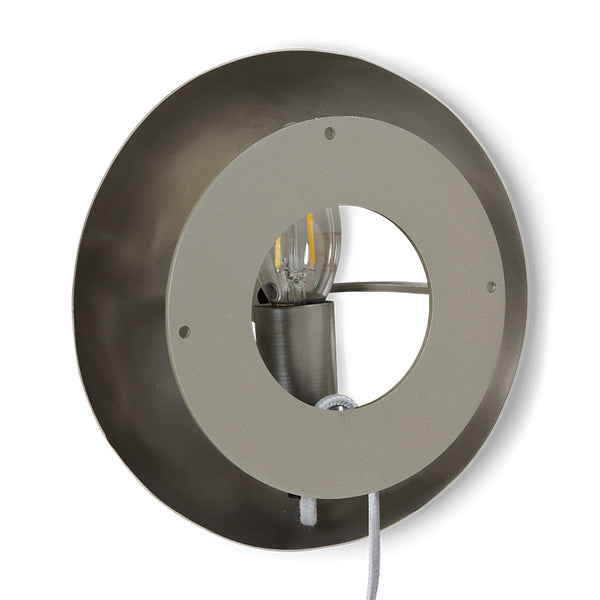 Wandlamp Orb chroom