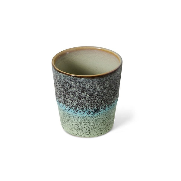 70s ceramics: coffee mug, thicket