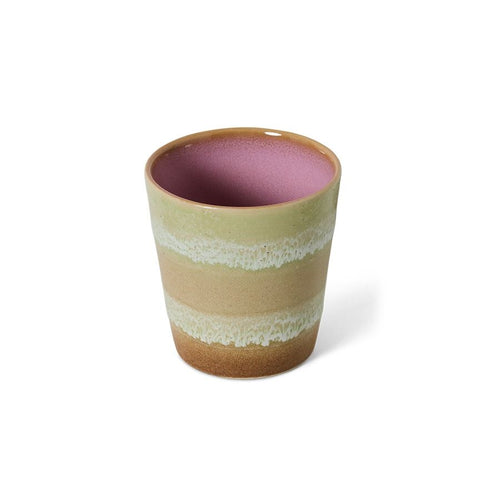 70s ceramics: coffee mug, umber
