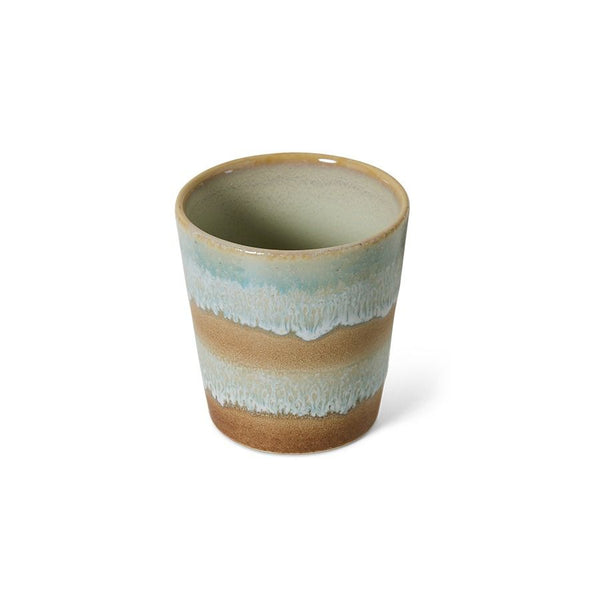 70s ceramics: coffee mug, skyline