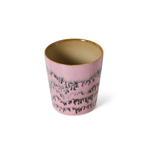 70s ceramics: coffee mug, bubble