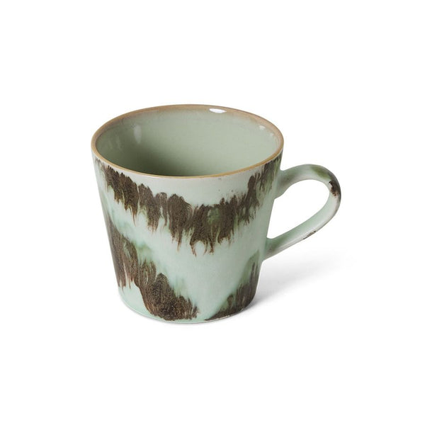 70s ceramics: cappuccino mug, tide