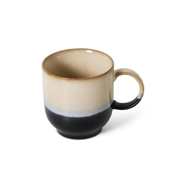70s ceramics: café mug, rock