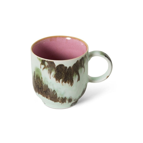 70s ceramics: café mug, tide