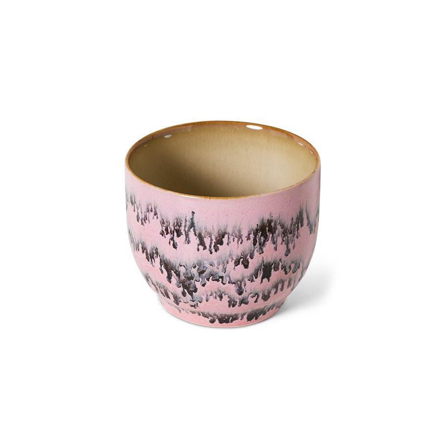 70s ceramics: café cup, bubble