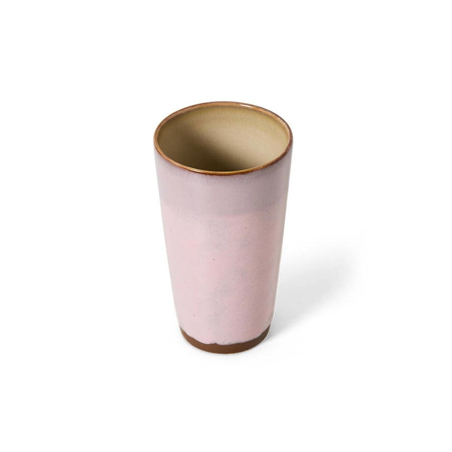 70s ceramics: latte mug, veil