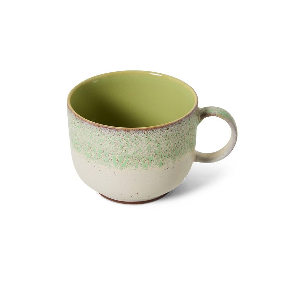 70s ceramics: tea cup, slush