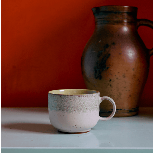 70s ceramics: tea cup, slush