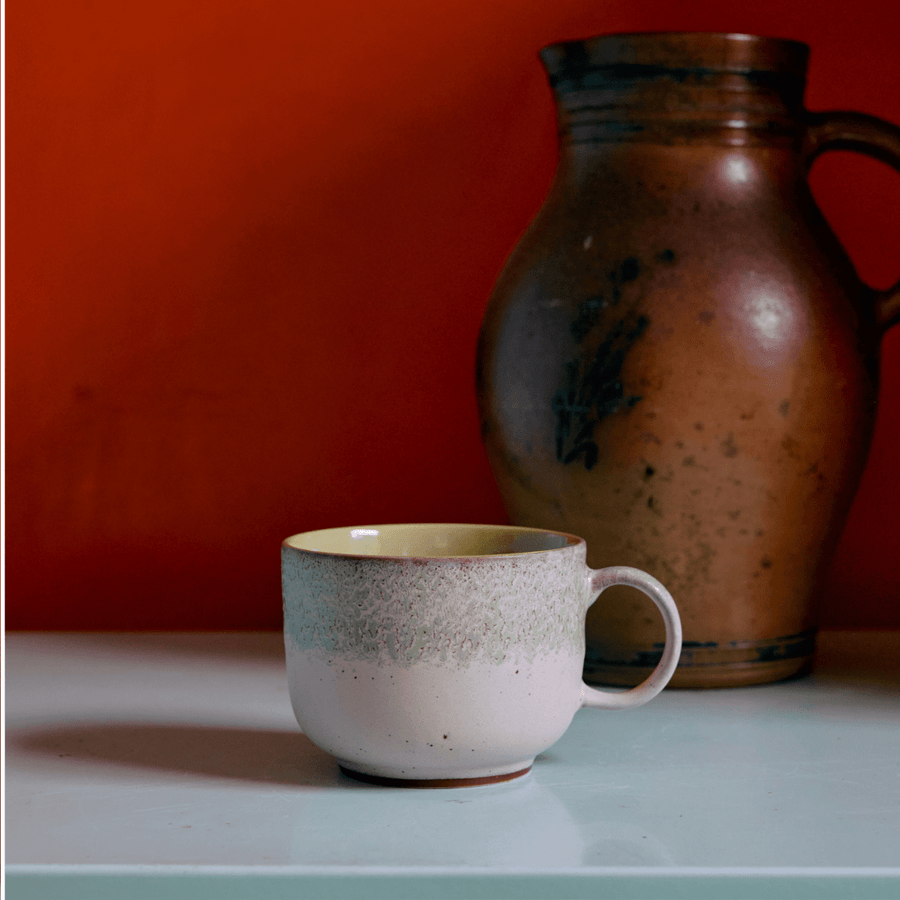 70s ceramics: tea cup, slush