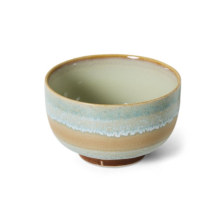 70s ceramics: noodle bowl, skyline
