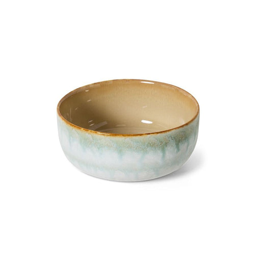 70s ceramics: dessert bowl, petal