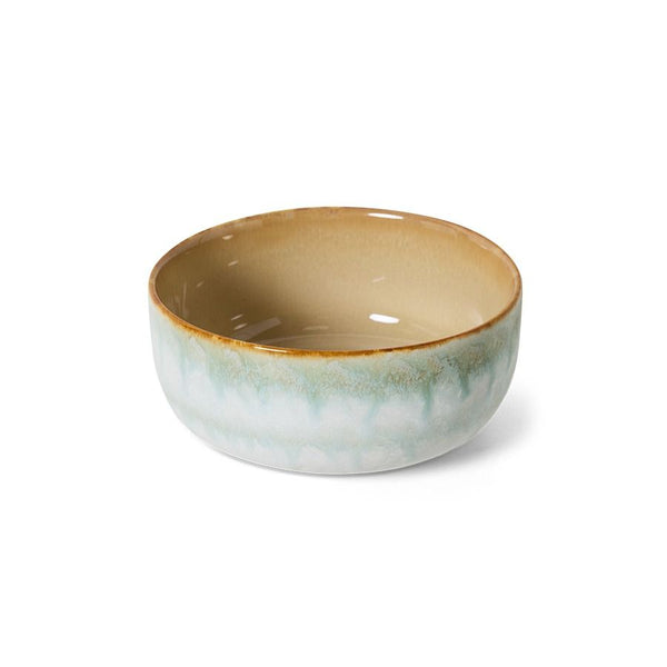 70s ceramics: dessert bowl, petal