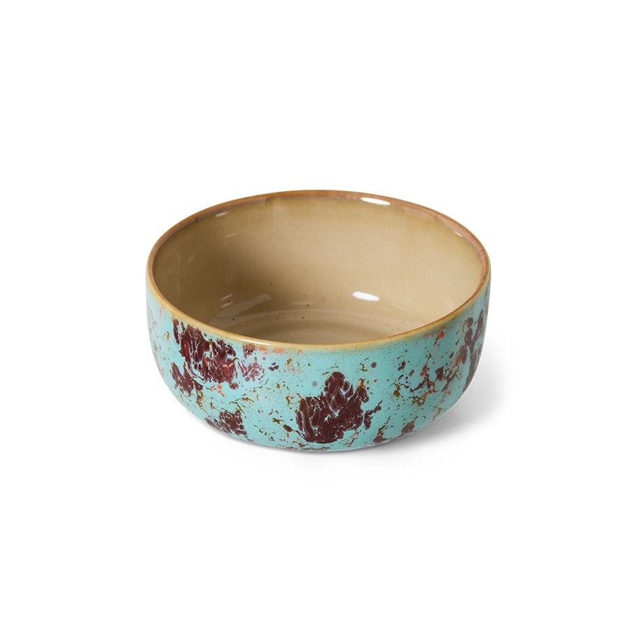 70s ceramics: dessert bowl, patina