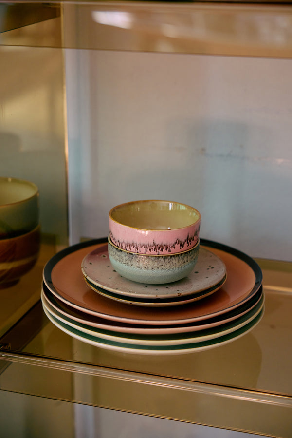 Tapasschaal 70s ceramics bubble