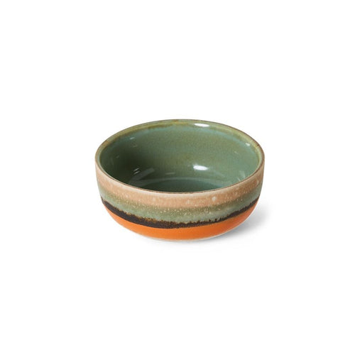 70s ceramics: tapas bowl, burst