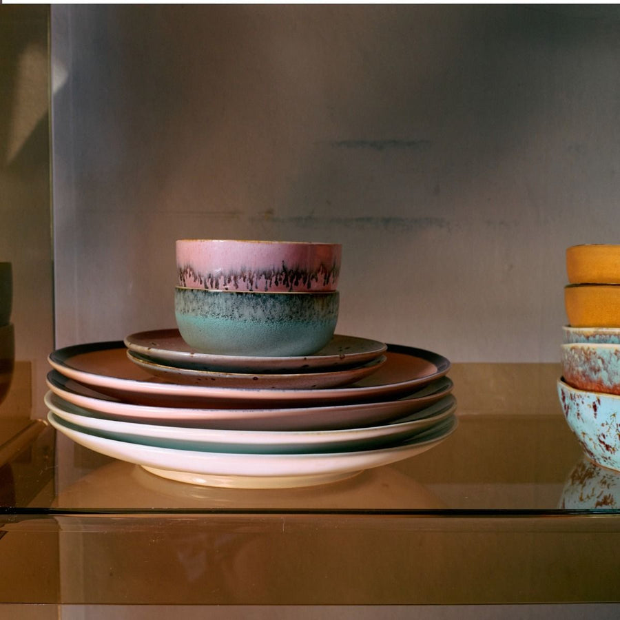 70s ceramics: tapas bowl, thicket
