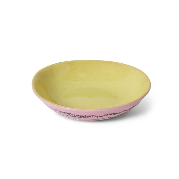 70s ceramics: curry bowls, bubble (set of 2)