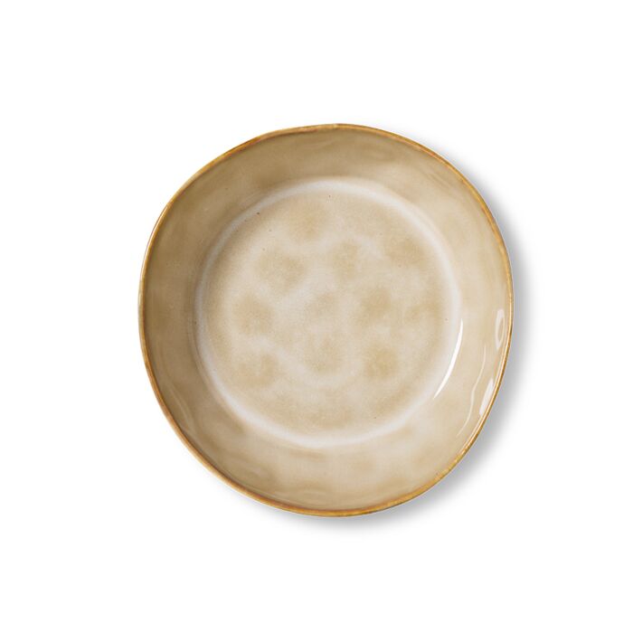 70s ceramics: pasta bowls, patina (set of 2)