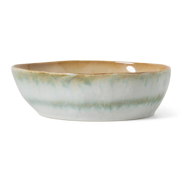 70s ceramics: pasta bowls, petal (set of 2)