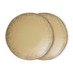 Dinerbord 70s ceramics Grit (set van 2)