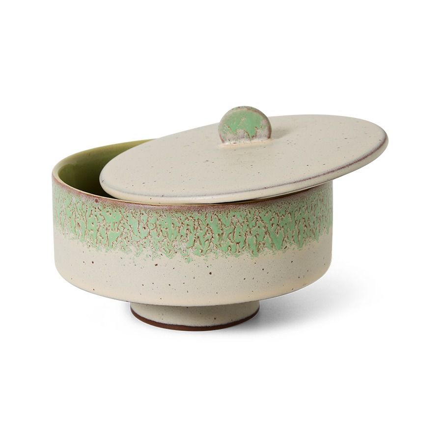 70s ceramics: bonbon bowl, petal