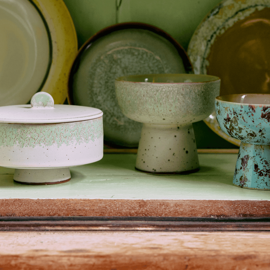70s ceramics: bonbon bowl, petal