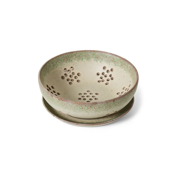 70s ceramics: berry bowl, slush