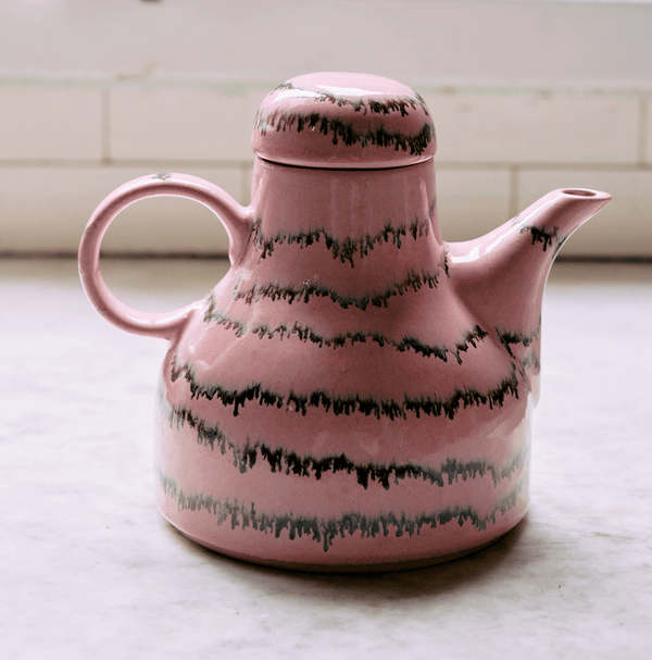 70s ceramics: coffee pot, bubble