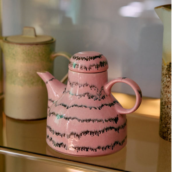 70s ceramics: coffee pot, bubble