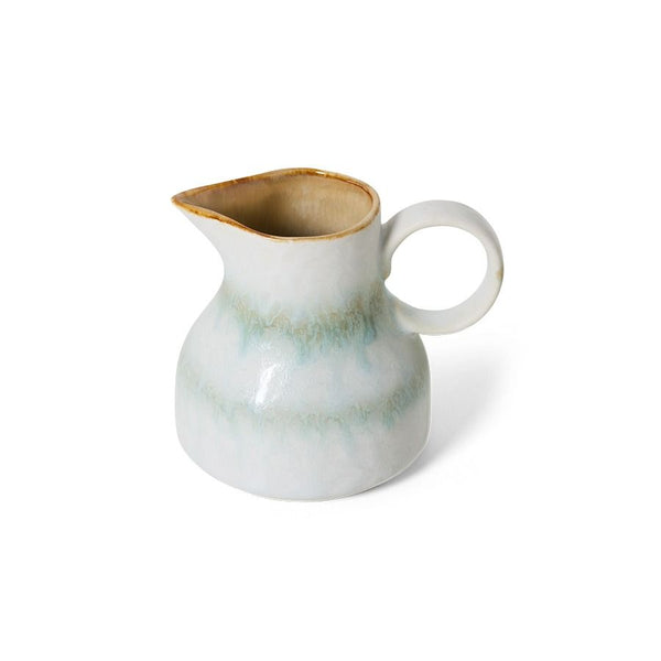70s ceramics: milk jug, petal