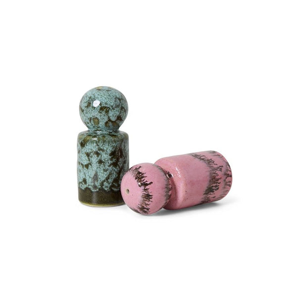 70s ceramics: pepper & salt, baroque