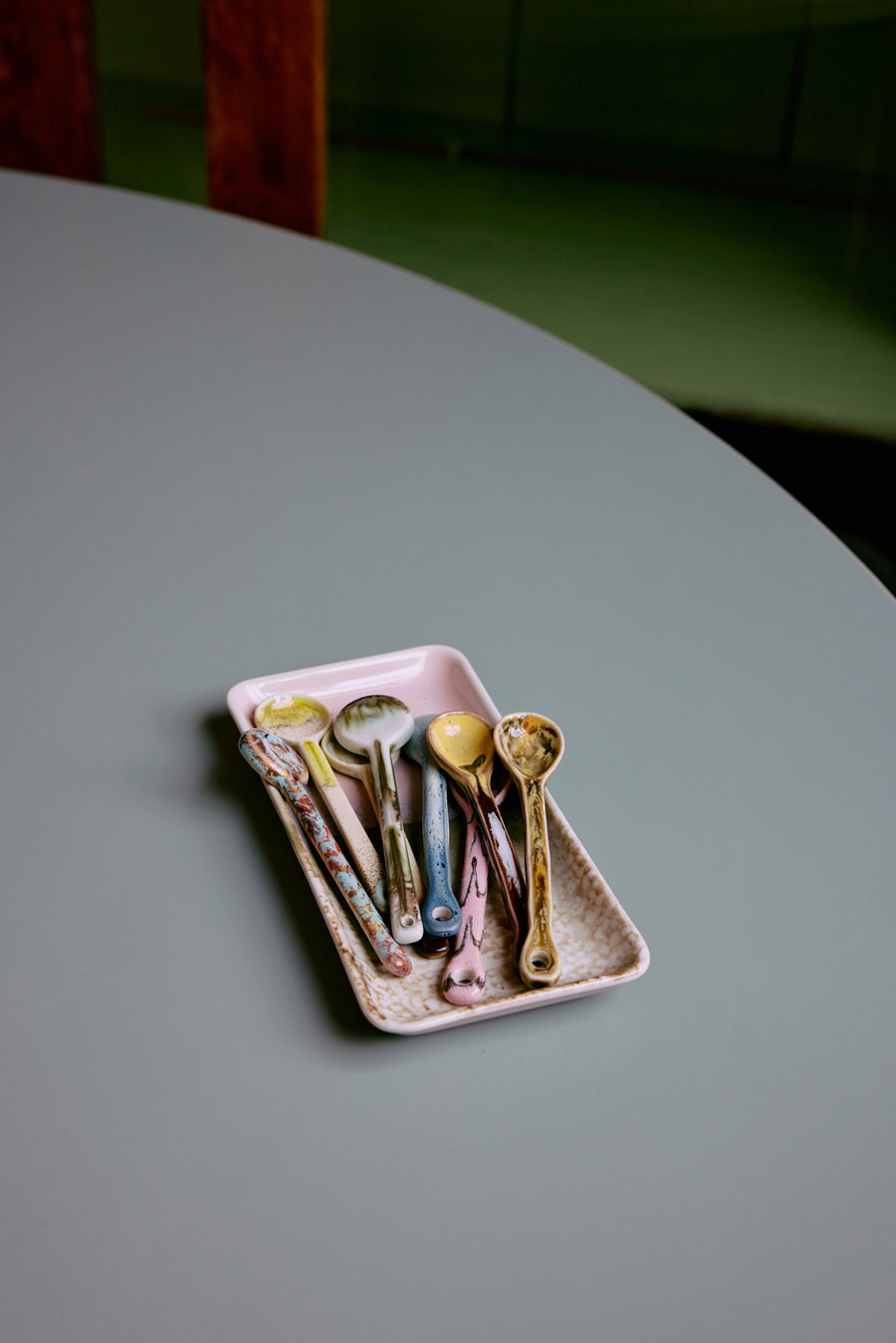 Serveerschaal S 70s ceramics muse