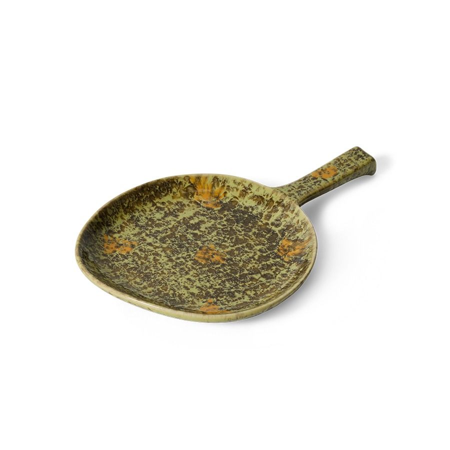 70s ceramics: platter, fjord