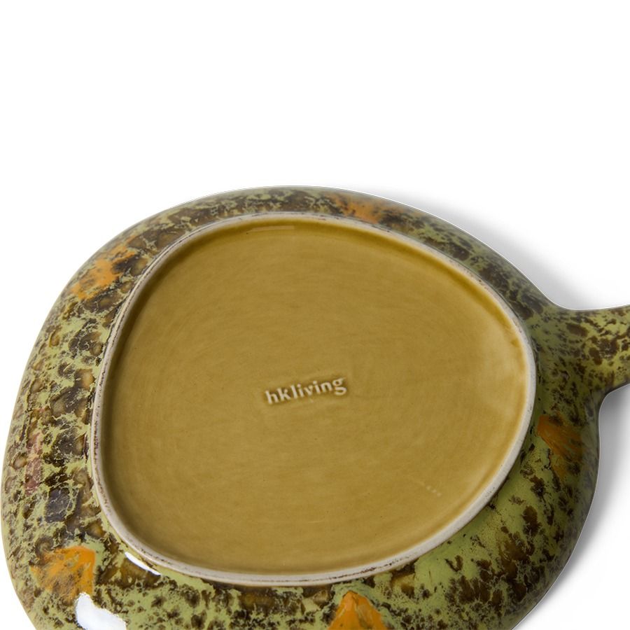 70s ceramics: platter, fjord