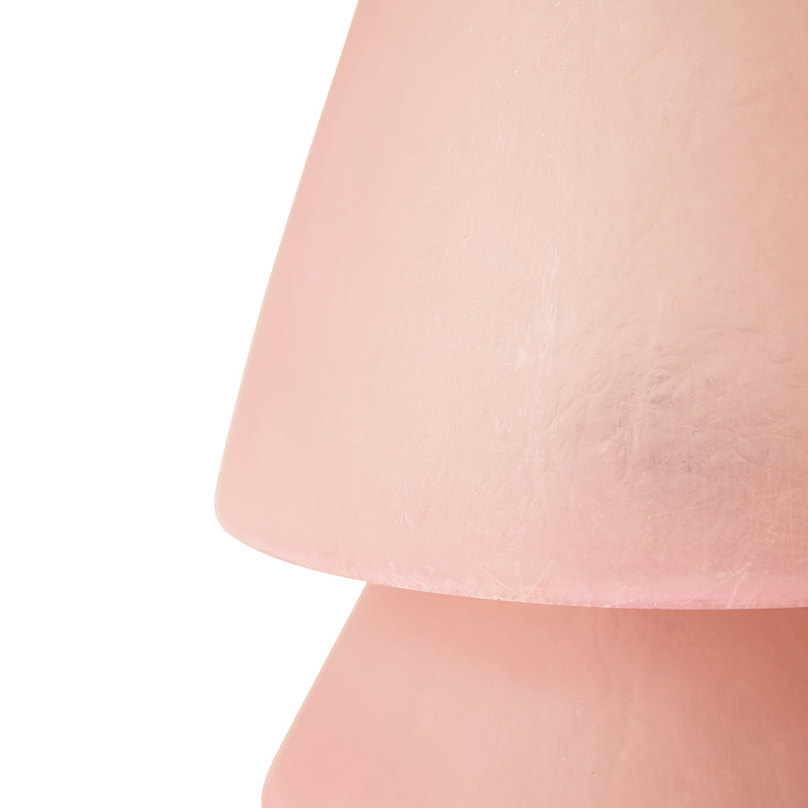 Tafellamp glassfiber S pink