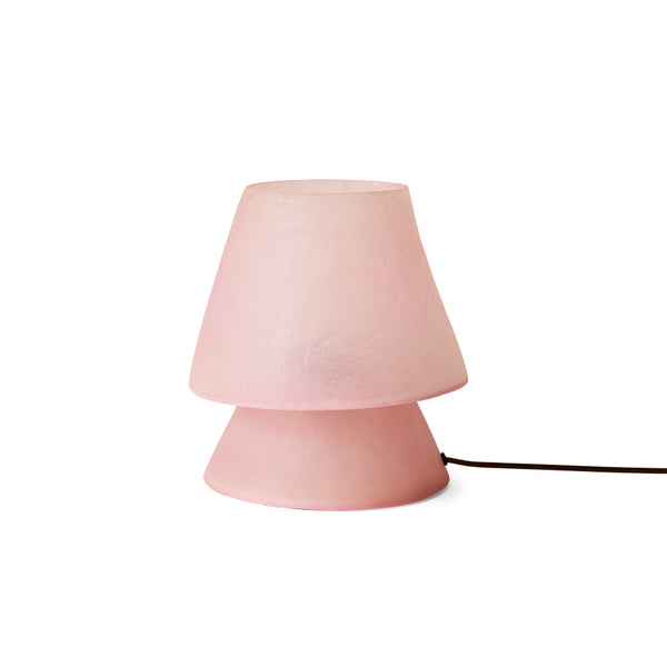 Tafellamp glassfiber S pink